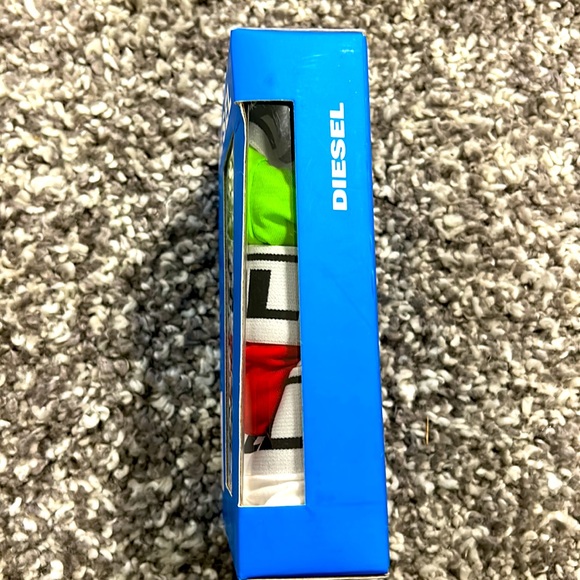 Diesel Boxer Briefs - Green, Red, White - Picture 3 of 4